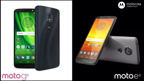 Hands-on Review: Motorola moto g6 play & moto e5: Mobiles with power and pizzazz
